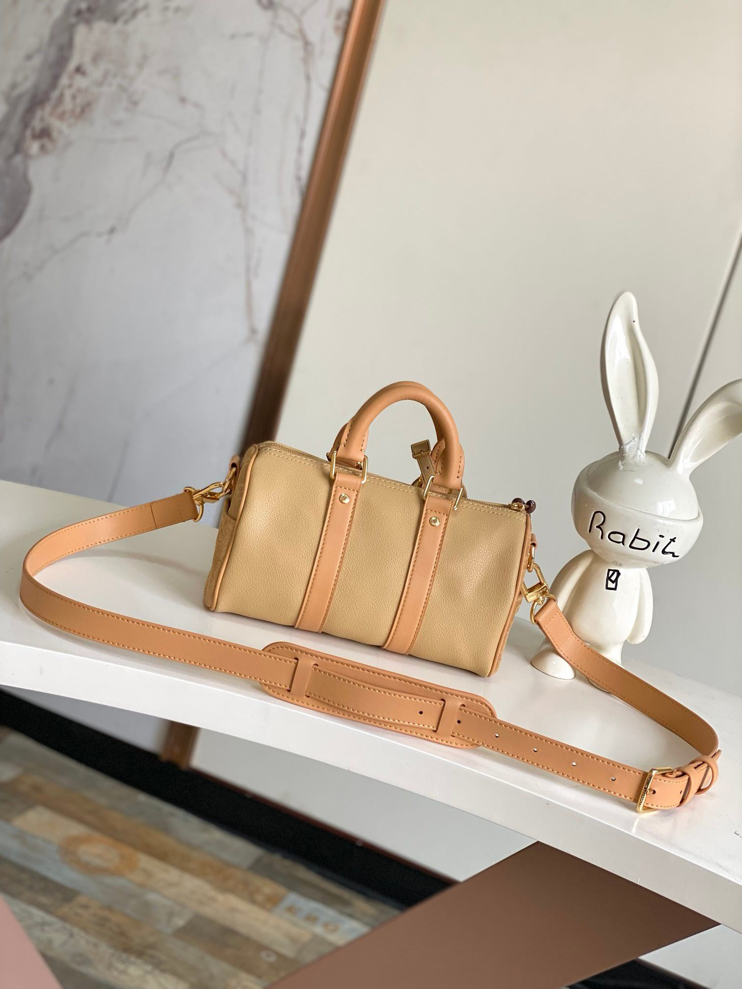 LV Keepall Bandouli¨¨re 25 M12627 25x15x11cm - Image 3