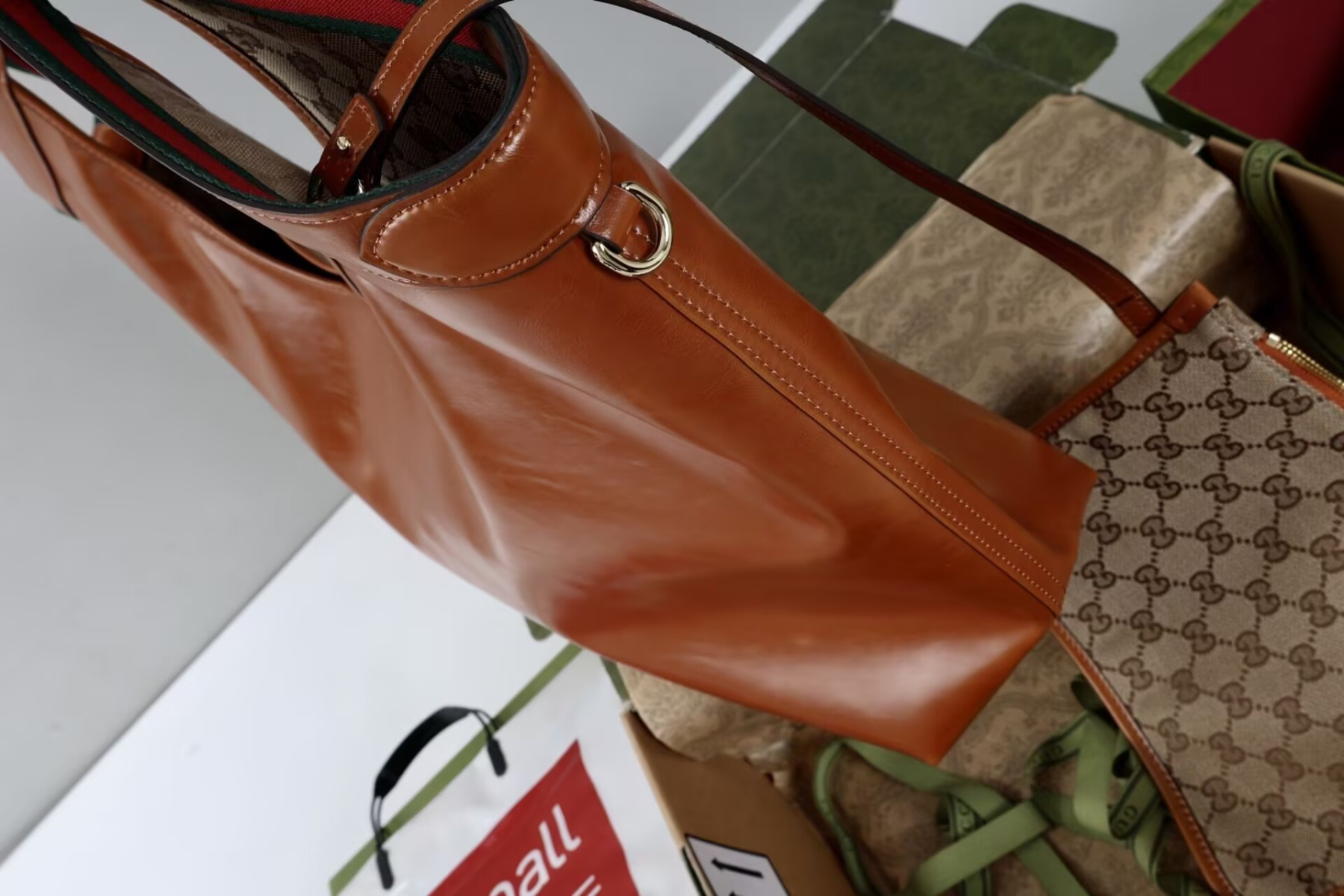 Gucci Large Giglio Shopper 42(60)x47x16cm - Image 8