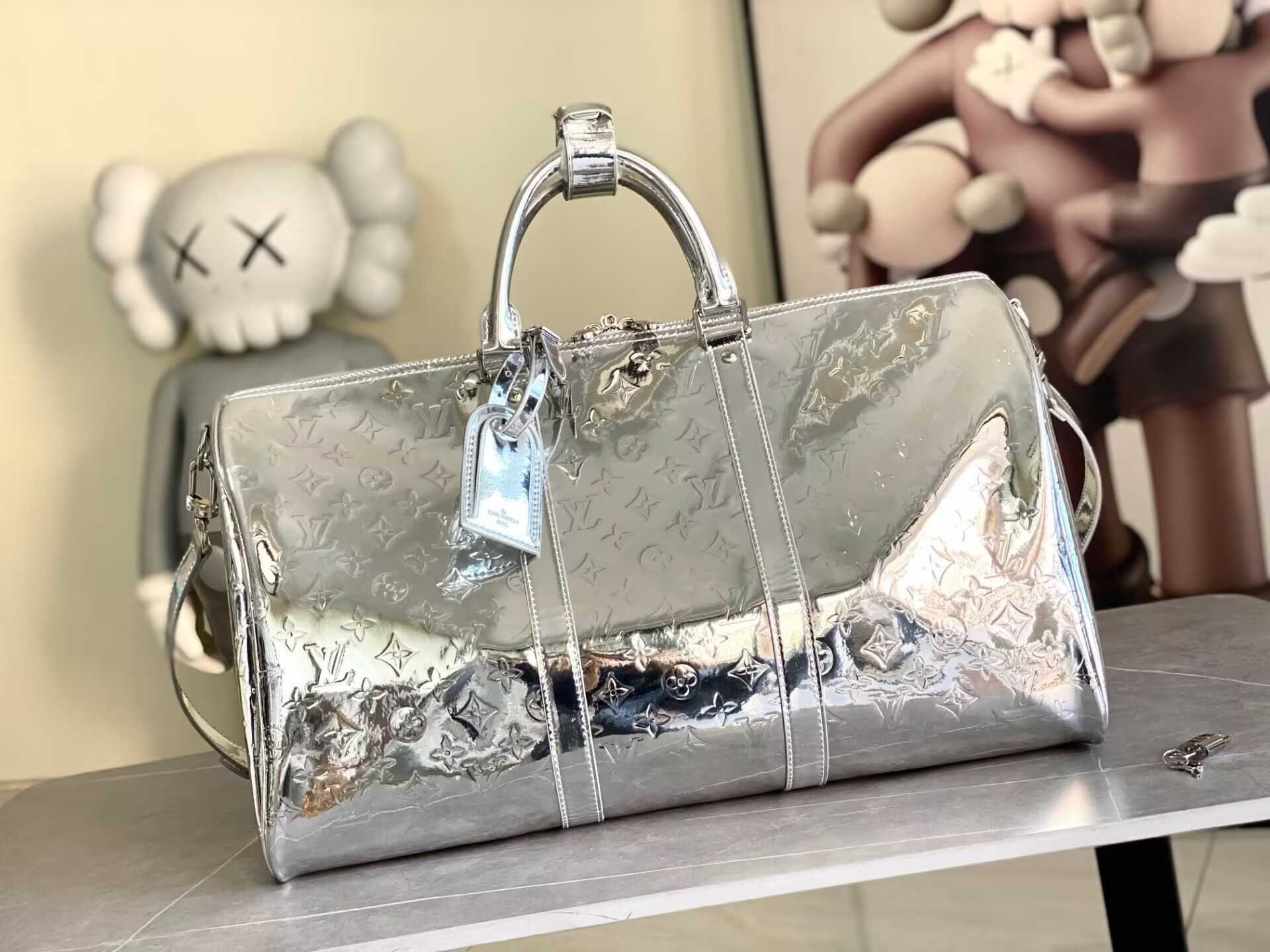 LV Keepall Bandouli¨¨re 50 M26766 50x29x23cm