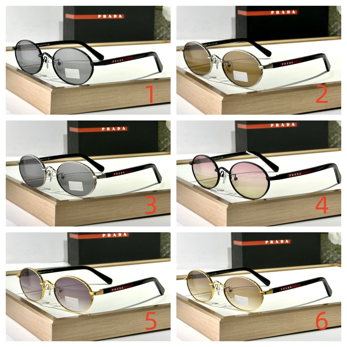 Prada Glasses SPR72S 54-21-140 - Image 2