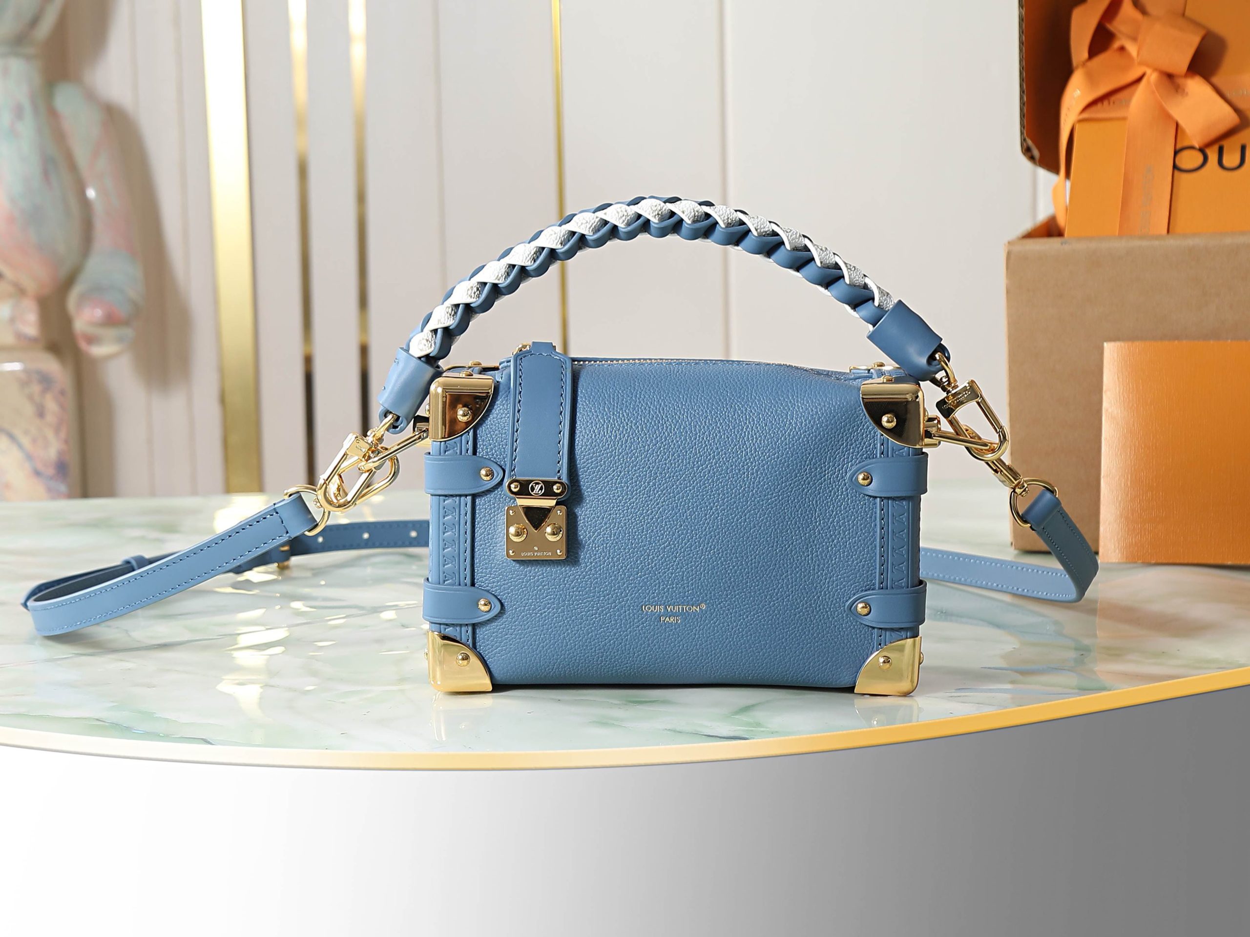 LV Side Trunk PM M27436 19x12.5x7.5cm