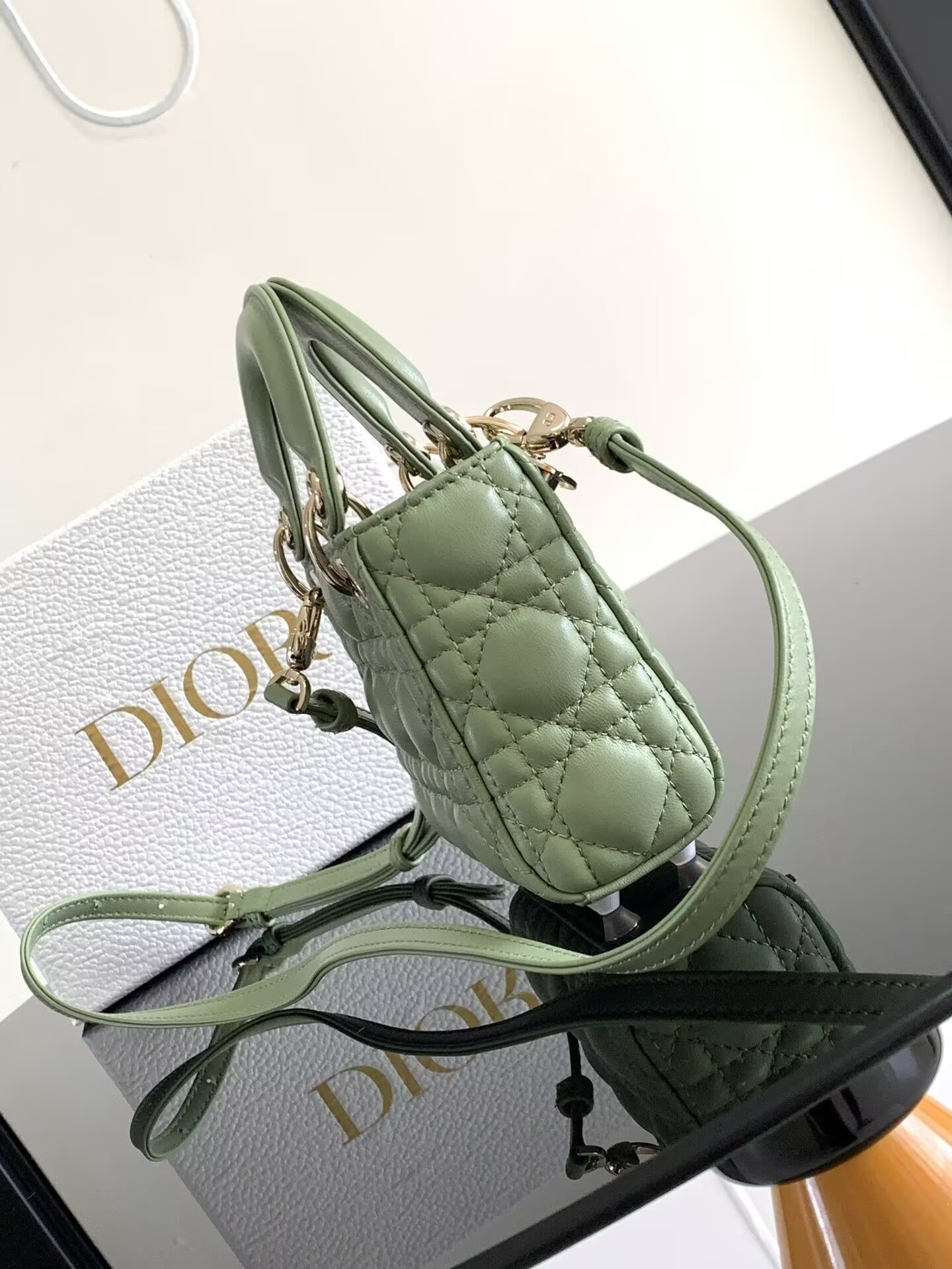 Dior Micro Lady Bag 12¡Á10.2¡Á5cm - Image 5
