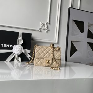 CHANEL MINI FLAP BAG 13.5x17x8cm