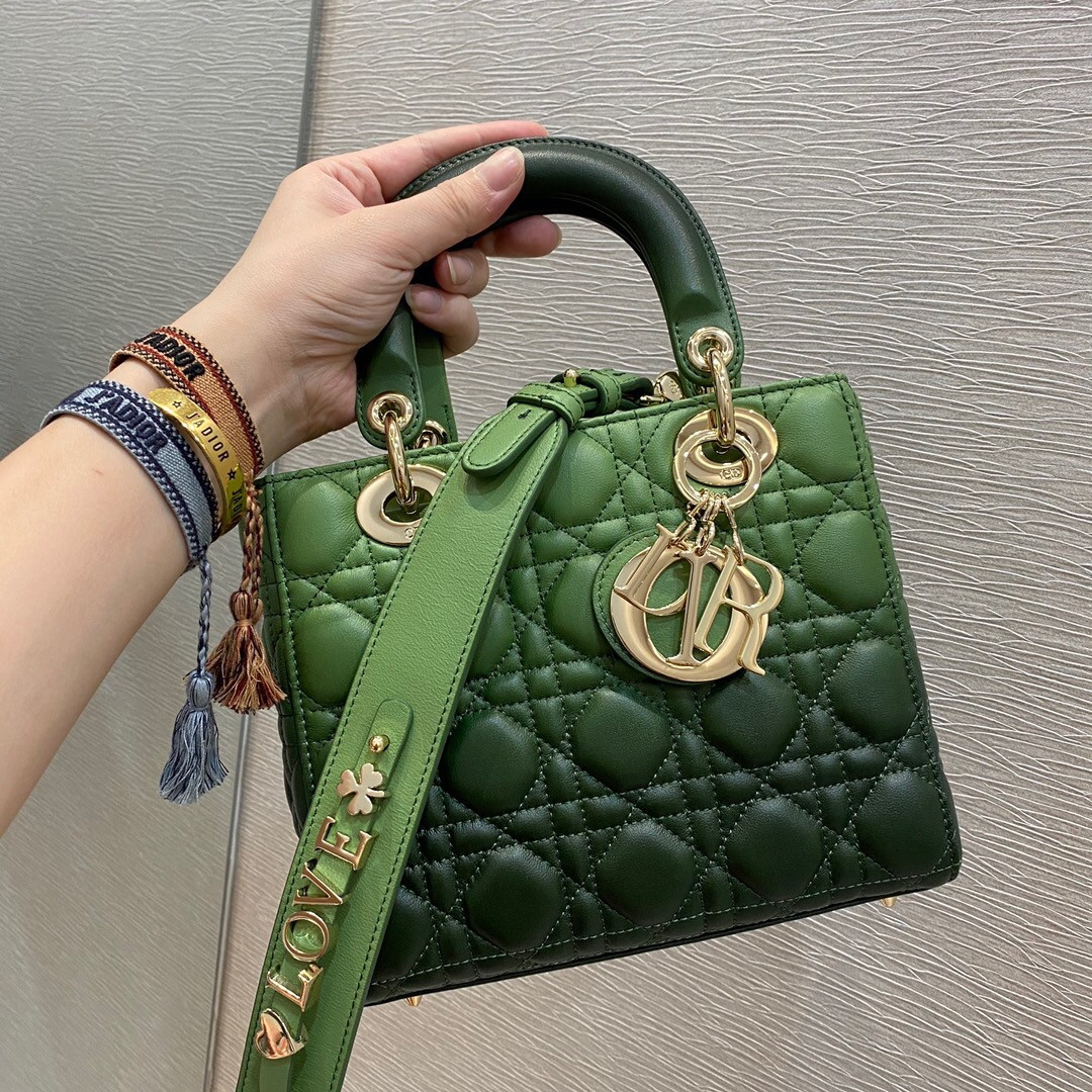 Alternative view of Small Lady Dior Bag 8 x 6.5 x 3 inches - Lady Dior Bags - Dior - Luxury Brands Bags