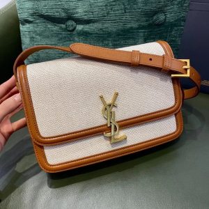SAINT LAURENT YSL SOLFERINO BOX BAG 23CM - Handbags - YSL - Luxury Brands Bags
