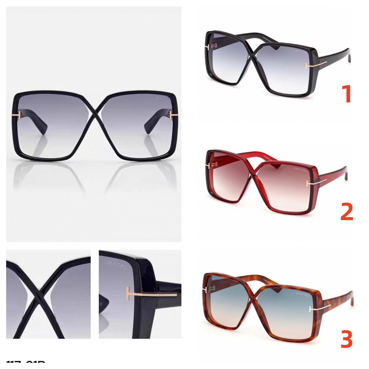 Tom Ford Glasses FT1117 63-11-135 - Image 2