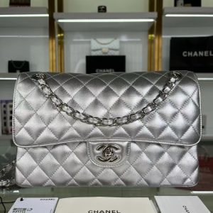 Alternative view of chanel Classic Flap a01112 SILVER 15.5×25.5×6.5cm