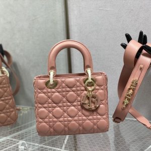 Small Lady DIORAMOUR My ABCDior Bag 8 x 6.5 x 3 inches - Lady Dior Bags - Dior - Luxury Brands Bags