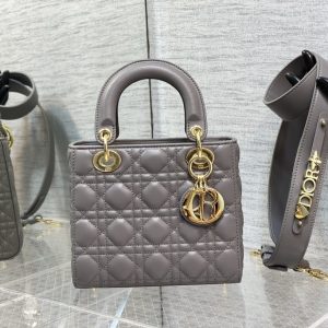 Small Lady Dior My ABCDior Bag 8 x 6.5 x 3 inches