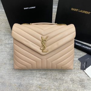 Alternative view of YSL LOULOU MEDIUM IN QUILTED LEATHER 32x22x9cm