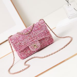 Chanel Mini CF Rose Gold Hardware 20x15x7cm