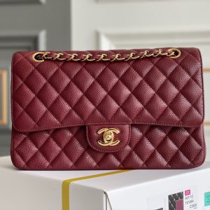CHANEL CLASSIC HANDBAG 15.5 × 25.5 × 6.5 cm