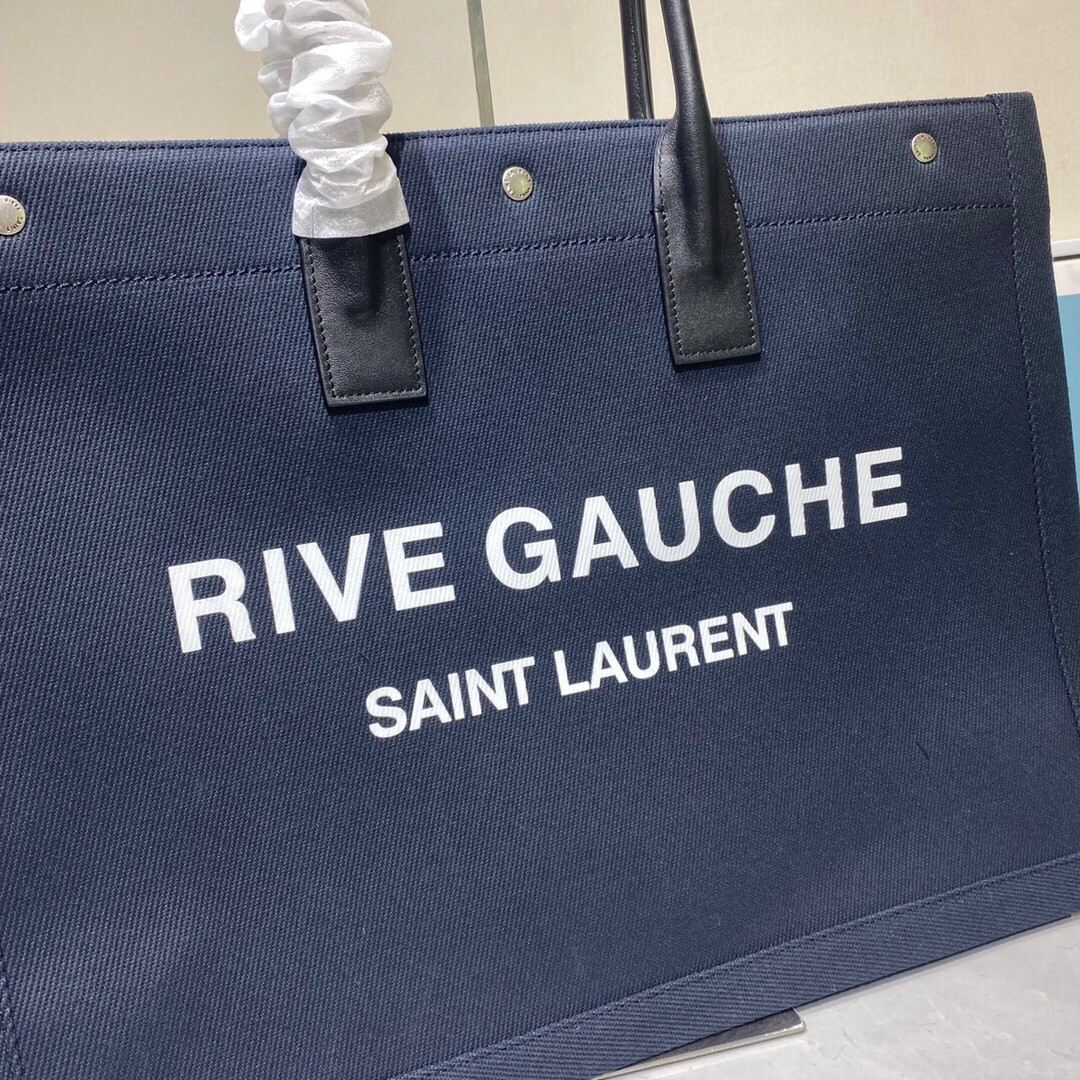 YSL Rive Gauche Tote Bag 48x36x16cm - Image 8