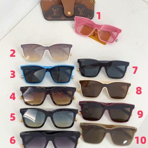 Louis Vuitton Script Square Sunglasses Z2970W