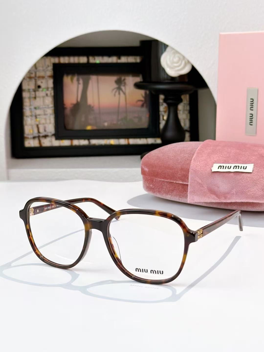 Miu Miu Glasses SMU B01 58-18-140 - Image 4