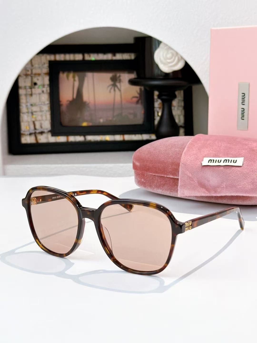 Miu Miu Glasses SMU B01 58-18-140 - Image 6