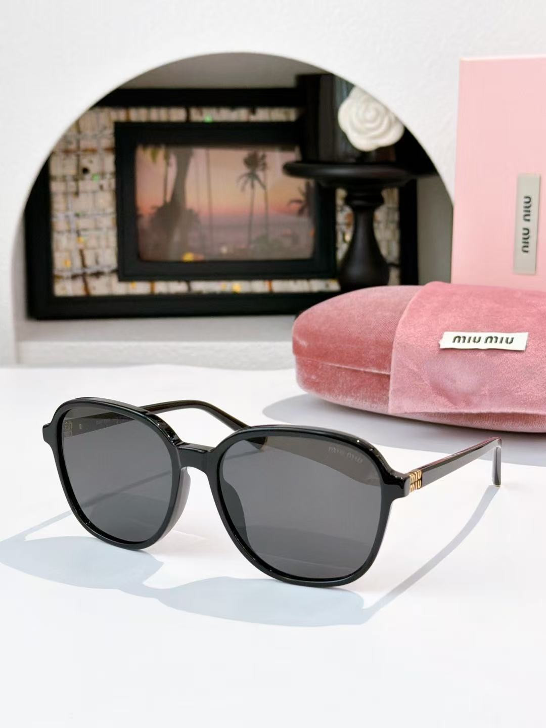 Miu Miu Glasses SMU B01 58-18-140 - Image 7