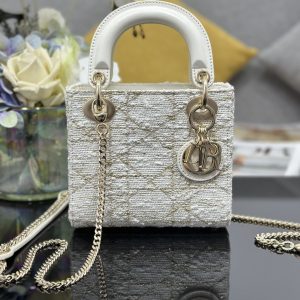 MINI LADY DIOR BAG 17x15x7cm