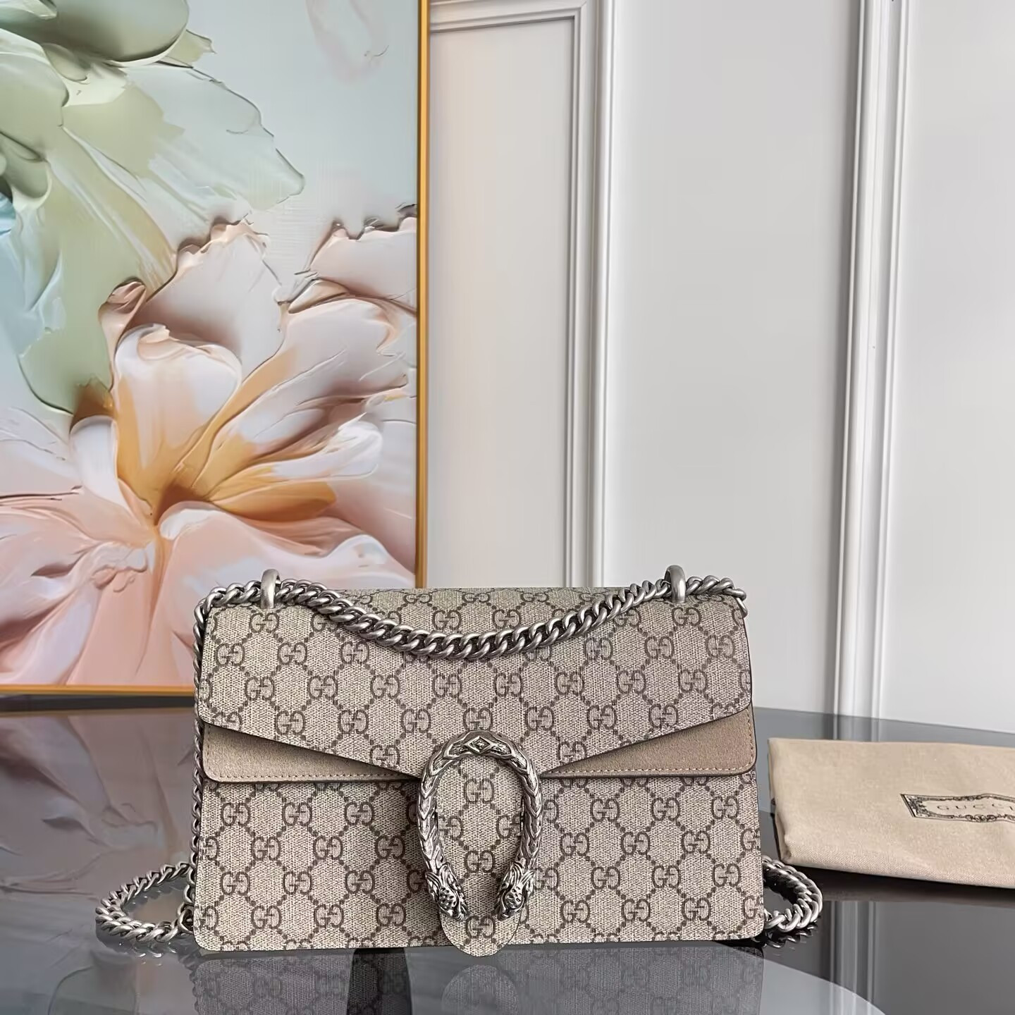 Alternative view of GUCCI DIONYSUS SMALL SHOULDER BAG 28x18x9cm