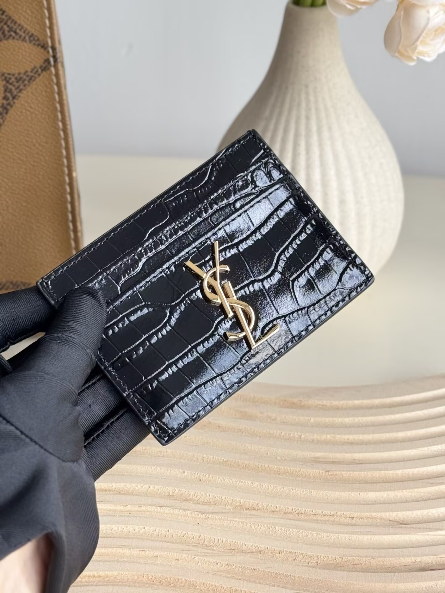YSL Card holder 10x7.5x0.5cm - Image 7