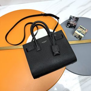 Alternative view of YSL SAC DE JOUR IN GRAINED LEATHER NANO 22x17x9cm