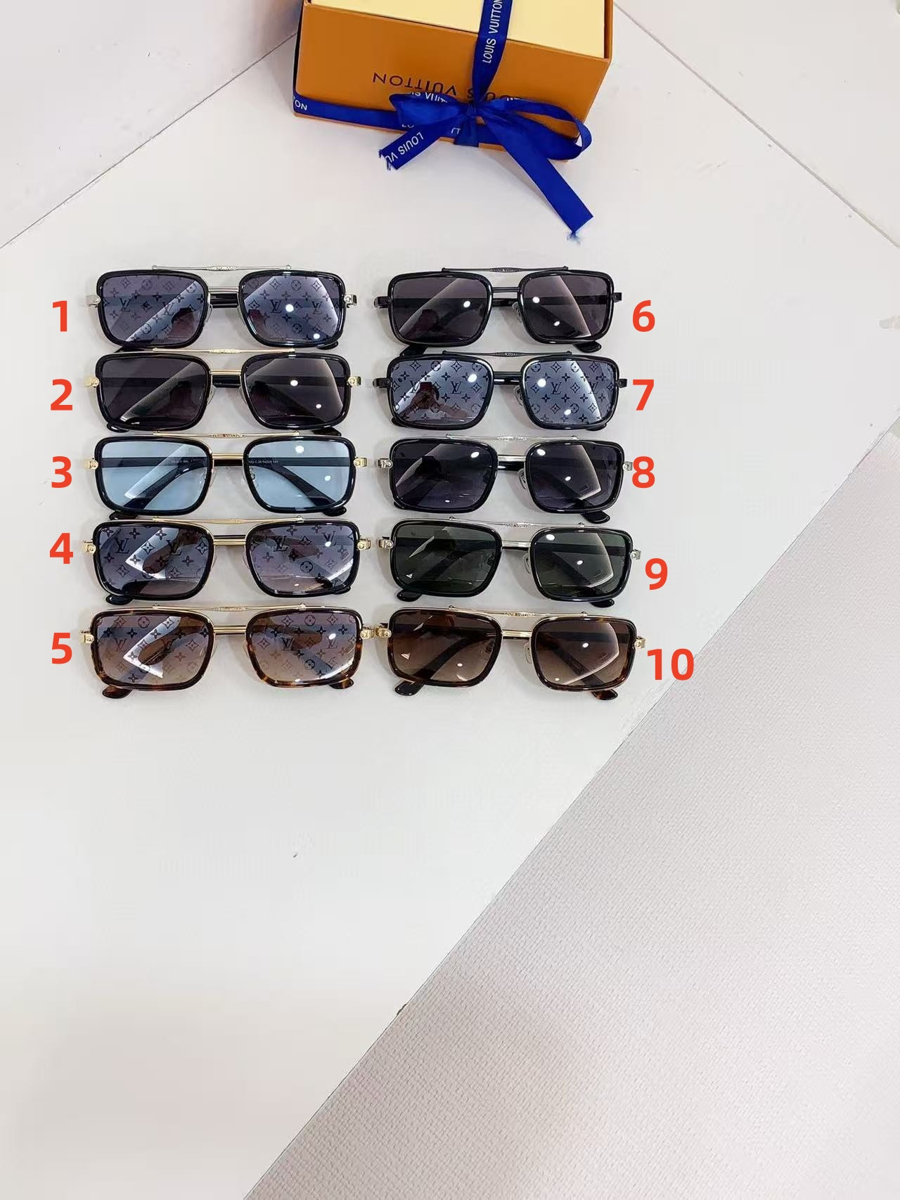 LV Signature Duo Square Sunglasses Z2212U - Image 2