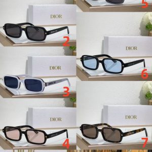Alternative view of Dior Pacific S3I Rectangular Glasses