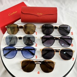 Alternative view of Cartier Glasses CT0012S 56-21-145