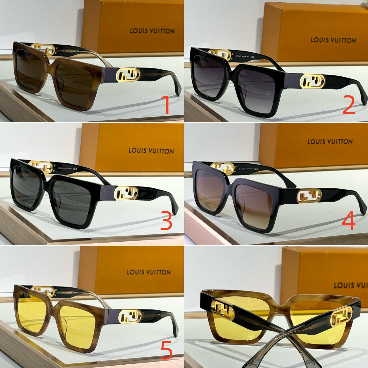 Fendi Glasses FE40180 51-19-145 - Image 2