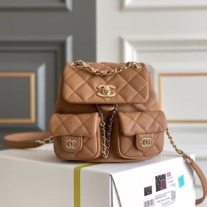Chanel Small Backpack 16.5x17.5x10cm