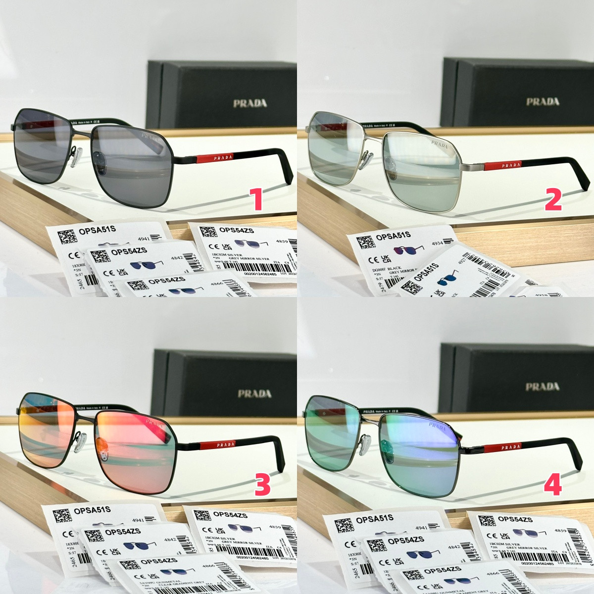Prada Glasses SPSA51 57-18-145