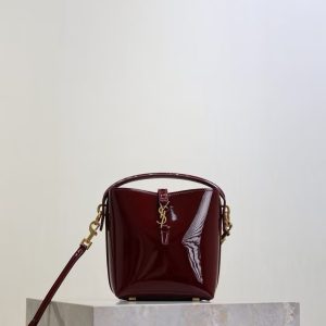 Alternative view of YSL LE 37 Mini in Patent Leather 15x13x6cm