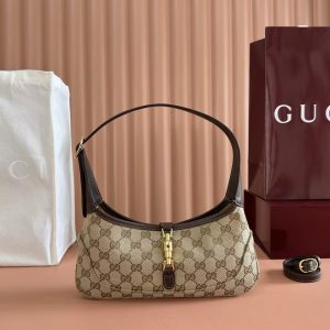 Gucci Jackie Slim Small Shoulder Bag 28x16x3.5cm
