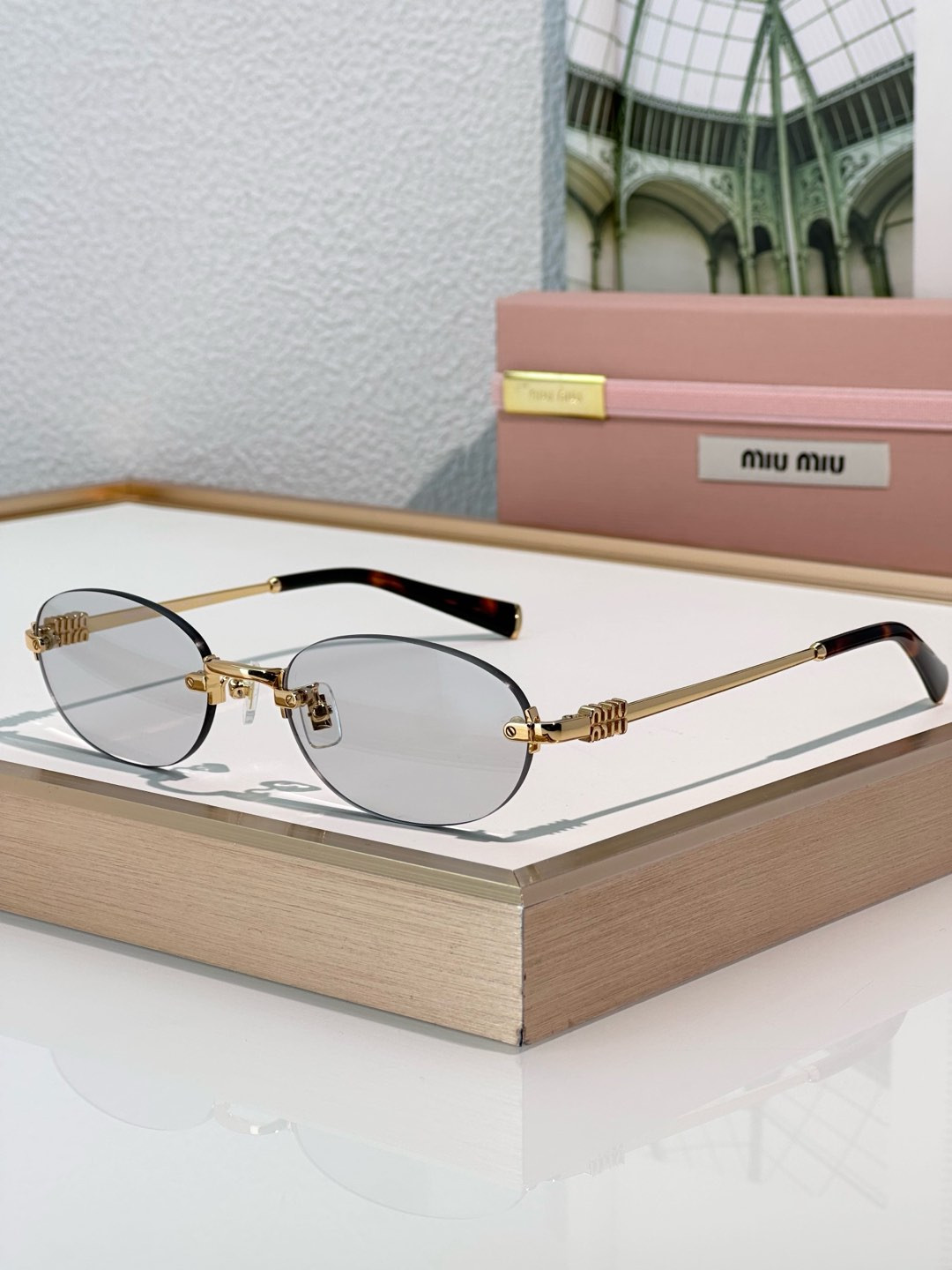 Miu Miu Glasses SMUA54 53-20-140 - Image 9