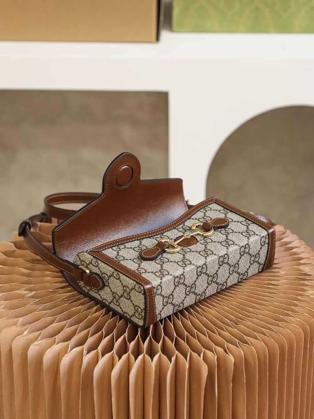 Gucci Horsebit 1955 Mini Bag 18x12x5cm - Image 10
