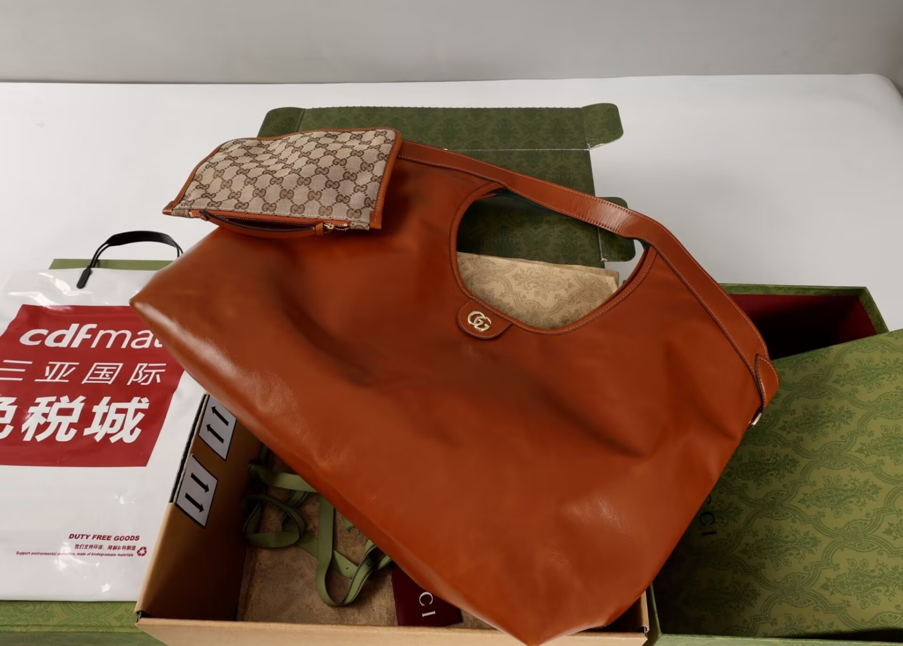 Gucci Large Giglio Shopper 42(60)x47x16cm - Image 4