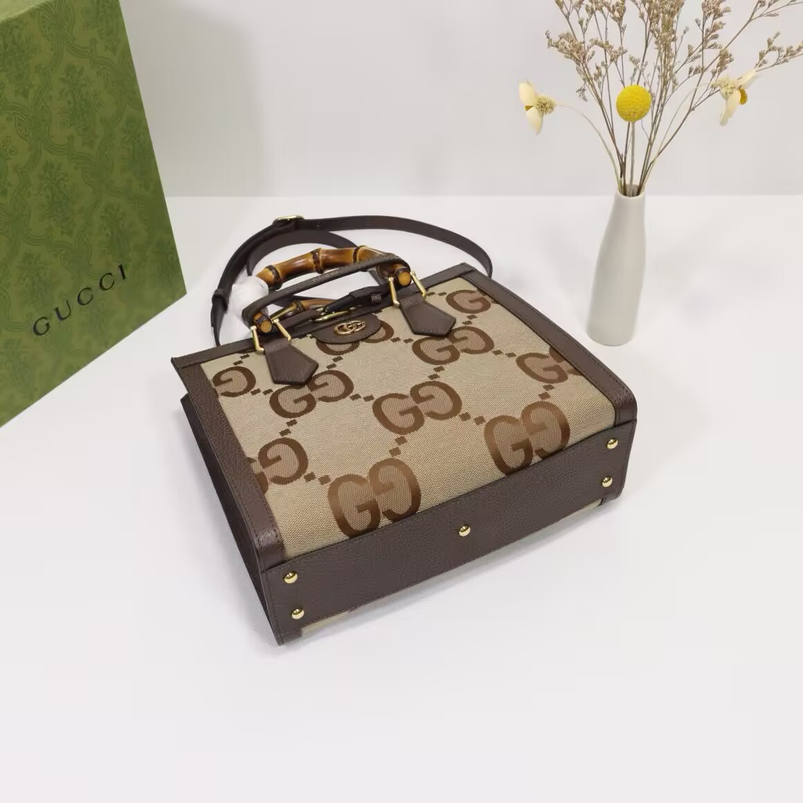 Gucci Diana Tote Bag 27x24x11cm - Image 7