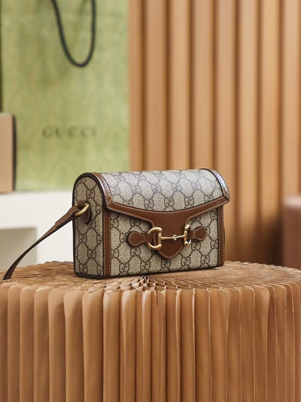 Gucci Horsebit 1955 Mini Bag 18x12x5cm - Image 5
