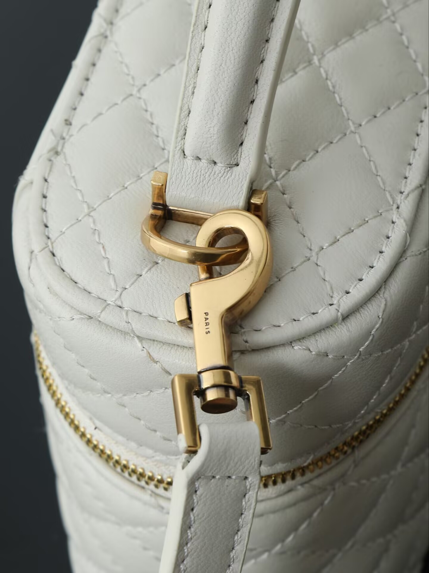 YSL GABY VANITY BAG IN LAMBSKIN 18 X 11 X 6.5 CM - Image 8