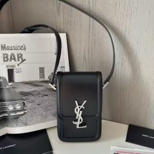 Alternative view of YSL SOLFERINO MINI BAG IN SMOOTH LEATHER 18 X 11 X 5 CM