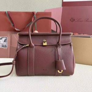Alternative view of Loro Piana Loom Bag L25 Smooth Calfskin 25x18x12.5cm