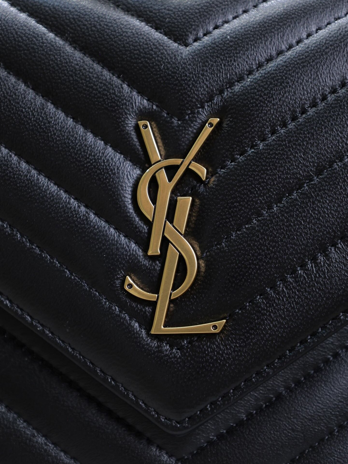YSL Saint Laurent Joe Drawstring Quilted Backpack 22x29x15cm - Image 9