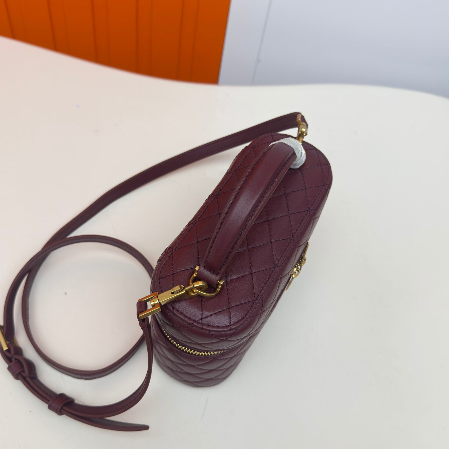 YSL GABY VANITY BAG IN LAMBSKIN 18 X 11 X 6.5 CM - Image 4
