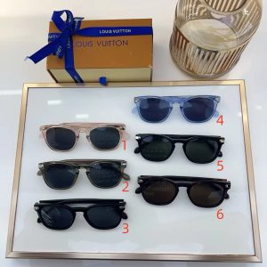 Alternative view of LV Signature Square Round Sunglasses Z2381U