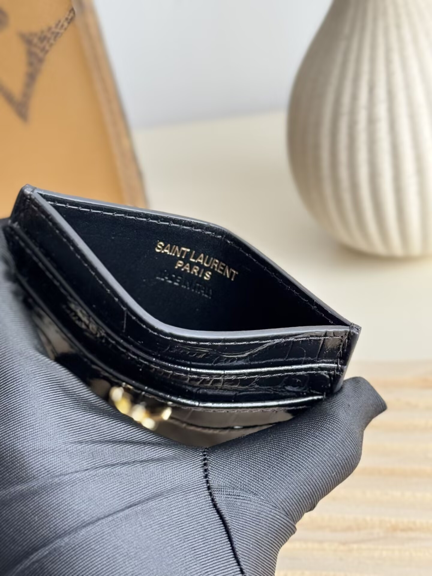 YSL Card holder 10x7.5x0.5cm - Image 10