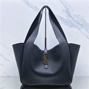YSL LE 5 ¨¤ 7 BEA in grained leather 50¡Á28¡Á18cm