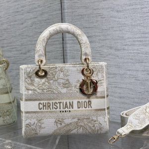 Alternative view of MEDIUM DIOR LADY D-LITE BAG 24 x 20 x 11 cm