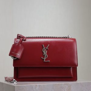 YSL SUNSET MEDIUM IN SMOOTH LEATHER 20x16 x6.4cm