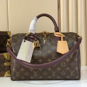Louis Vuitton Speedy 30 Soft Celebration Monogram Handbag M28379 30x21x17cm