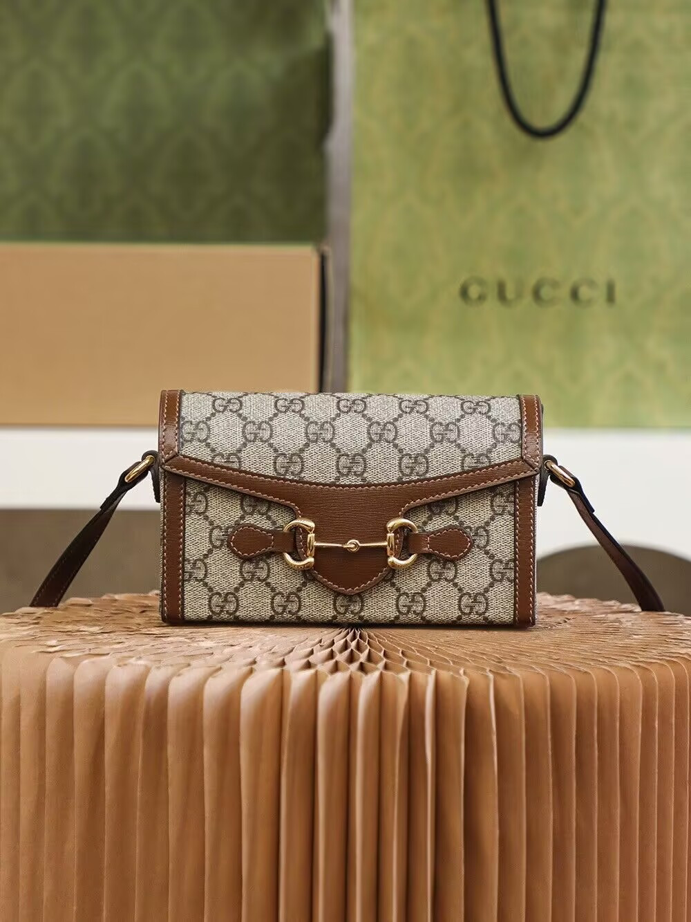 Gucci Horsebit 1955 Mini Bag 18x12x5cm - Image 3